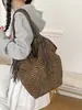 Bolso Tejido de Punto de Gran Capacidad Transfronterizo para Mujer, Nuevo Estilo Verano 2026, Bolso de Hombro Cruzado, Bolso para Vacaciones en la Playa