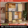 Cama em cápsula beliche albergue B&B recreio cama de casal 2 metros de comprimento dormitório equipe adulta cama alta e baixa de madeira maciça