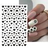 Pegatinas de manicura calientes transfronterizas ins Día de San Valentín amor letras en inglés flecha de cupido rosa pegatinas adhesivas