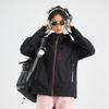 Jaqueta Corta-Vento, Roupas Super Estilosas Estilo Americano para Caminhada e Montanhismo para Mulheres, Jaqueta Softshell da Moda para Homens, Nova Roupa Fina de Lã para Exterior para Primavera e Outono
