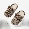 Lindas Pantuflas de Algodón de Dibujos Animados para Parejas, Felpa Cálida Engrosada, Suela Suave, Zapatos Postparto