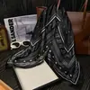 Lenço Quadrado Pequeno para Mulheres, Nova Moda Coreana Versátil Profissional Seda Imitação 70cm Lenço de Pescoço, Lenço Fino Estampado Retrô