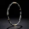 Pulsera para Mujer, Nicho de Alta Gama, Acero de Titanio Inoxidable que No se Desvanece, Pulsera para Mujer con Incrustaciones de Diamantes de Trébol de Cuatro Hojas, Joyería Europea y Americana de Acero Inoxidable al Por Mayor
