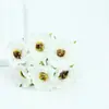 Direto da fábrica DIY flor artificial festa de casamento decoração de casa buquê de noiva flores de seda feitas à mão atacado