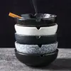 Cinzeiro retrô japonês cinzeiro de cerâmica casa e vento fábrica de pintura em cerâmica japonesa atacado pode adicionar LOGO