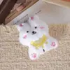 Babador fofo da moda, pingente de pelúcia de coelhinho, acessórios para bonecas DIY, enfeites de desenho animado, acessórios para bolsas, atacado