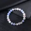Pulseiras Populares Naturais de Cristal Transfronteiriças, Pulseiras de Ágata e Ametista, Pulseiras de Contas Estilo Boêmio, Atacado de Joias