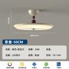Lámpara de Techo Plisada para Dormitorio Principal Estilo Antiguo Medio Estilo Japonés Americano Color Nogal Retro Luz de Habitación para Dormitorio Estilo Nuevo Chino