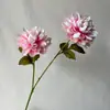 Dalia Epiphyllum Auditorio de Bodas Techo Camino Arco de Flores Decoración Flor Artificial Flor de Boda Venta al por mayor Dalia