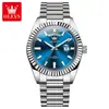 Dropshipping Olevs Reloj de Lujo Log para Hombre Moda Luminoso Impermeable Negocios Cuarzo Reloj para Hombre