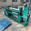 Máquina de corte de tambor de óleo residual horizontal, equipamento de desmontagem de tambor de óleo irregular, planta de lavagem de placas, eixo de rolo, máquina de achatamento três em um