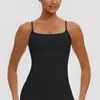 Sujetador deportivo liso transfronterizo con tirantes acolchados, top de yoga casual, ajustado, top de fitness de secado rápido