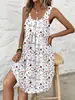 Vestido de Verano y Primavera 2026 para Mujer Tallas Grandes Estampado sin Mangas Holgado Transfronterizo Europeo y Americano Amazon Aliexpress