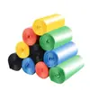 Bolsa de Basura Móvil Nuevo Material Color Cocina Baño Hogar Desechable Engrosada Punto de Ruptura Bolsa de Plástico Bolsa con Cordón