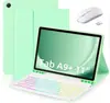 Adequado para Samsung Tab A9+ 11 polegadas X210 Capa Protetora de Teclado S9/S9Fe Polegada Teclado A8 X205 Capa Protetora