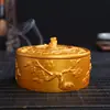 Quemador de incienso de cerámica horno grieta de hielo Horno Ge quemador de incienso celadón hogar sándalo áloe de madera bandeja aromaterapia quemador de incienso repelente de mosquitos quemador de incienso