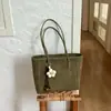 Bolsa de Moda de Gran Capacidad para el Trayecto del Estudiante Nueva para Mujer 2026 Bolso Tote Casual Simple Bolso de Hombro