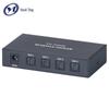 Distribuidor de áudio de fibra óptica digital SPDIF/TosLink da fábrica de Youting Shenzhen 1x 4 conectado a quatro amplificadores de potência