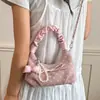 Bolsa Pequena Exquisita Super Popular para Mulheres, Nova Tendência de Verão 2026 com Bolinhas, Bolsa de Ombro Transversal para o Dia a Dia