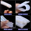 Tiras Sólidas Cuadradas de Silicona Transparente, Tiras Selladoras de Goma Resistentes a Altas Temperaturas, Tiras Cuadradas, Tiras Planas, Tiras Planas Densa de Caucho de Silicona Impermeable