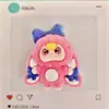 Peluche de Conejo de Orejas Caídas de Tres Años Bolsa Sorpresa DIY Juguete de Dibujos Animados Lindo Juguete de Moda Adorno Decoración