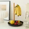 Com Gancho de Banana Cabide Cesta de Frutas Sala de Estar Doméstico Prato de Frutas Simples Bandeja de Armazenamento de Mesa Entrada da Sala Chave