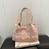 Bordado de Letras Gran Capacidad 2026 Verano Nuevo Moda Simple Casual Versátil Diseño de Nicho Bolso de Hombro