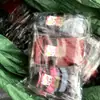 Luvas de mohair quentes forradas com fleece para outono e inverno, unissex, tricotadas, com dedos expostos, resistentes ao desgaste, para estudantes, luvas de meio dedo para equitação