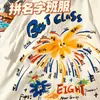 Camiseta Uniforme Generación de Graduación Manga Corta DIY Reunión Deportiva Reunión de Clase Camisa Cultural para Escuela Secundaria y Sexto Grado