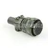 Conector de aviação padrão militar dos EUA de 16 pinos MS3106A24-7S conector redondo padrão militar certificação UL 3102A24-7P