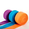Cinta elástica de encuadernación de colores de 1 cm en stock, banda elástica plana de 2 cm para la parte posterior del cuello de prendas infantiles, tira de encuadernación