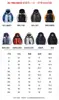 Chamarra acolchada de la tienda 4S para trabajo con logo impreso, chaqueta de invierno tres en uno, ropa de trabajo para grupo, bordado personalizado