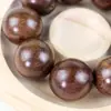 Cuentas Sueltas de Sándalo Dorado 20 mm Finamente Elaboradas Agujero Pequeño Nuevo Estilo Chino Joyería Cuentas de Hilo Hechas a Mano Cuentas de Madera DIY