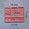 Molde de silicona para pastel de chocolate, pudín, gelatina, jabón, tamaño redondo, Baker 277