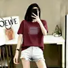 Camiseta Feminina Estilo Mãe de Comércio Exterior Transfronteiriço Moda Feminina Manga Curta Nova Tendência Jovem Slim Fit Top de Verão