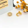 Nuevos Pendientes Frescos de Moda y Dulces Estilo Coreano con Estrella Hueca Microincrustada de Circonita, Lujo Ligero y Sensación de Alta Gama