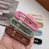 Pinza para el pelo de color caramelo pinza bb para niños pinza para flequillo deshilachado pinza de pico de pato pinza para el pelo pinza famosa de internet para niñas tocado