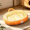 Casa para perro con asa única nido para mascotas perros medianos y grandes alfombrilla para dormir para perros nido para gatos cálido de invierno alfombrilla para nido suministros para mascotas cama