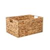 Venta al por mayor de fábrica Cesta de almacenamiento de escritorio Cesta de almacenamiento tejida de hierba de calabaza Caja de almacenamiento Cesta de almacenamiento Caja de almacenamiento Caja organizadora