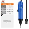 Chave de fenda elétrica europeia God com cabo reto, chave de fenda elétrica pequena Luo, 220V, em linha, alto torque, 90 graus