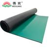 Tapete de mesa antiestático de borracha verde Weiguang, tapete de mesa de alta qualidade para bancada de laboratório elétrico, borracha resistente a altas temperaturas