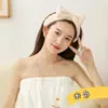 Diadema para el cabello con patrón de piña transfronterizo, para lavar la cara y el maquillaje, para mujeres, linda diadema deportiva con lazo, diadema ancha simple para uso en exteriores