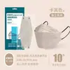 Mascarilla KN95 3D tridimensional para mujer, alto valor estético, desechable, a prueba de polvo, estilo moderno para hombre, color Morandi, otoño e invierno, a prueba de frío, transpirable, modelo nuevo