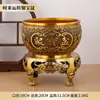 Latón Kirin Cuenco de Recolección de Riqueza Adorno Cuenco de Fortuna Auspiciosa Decoración de Sala de Estar Tienda Regalo de Inauguración Venta al por Mayor