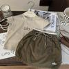 [Coleção de Conjuntos] Conjunto de Verão para Menina Bebê Tongxingyuan Estilo Coreano Estilo Ocidental Conjunto Tendência de Duas Peças para o Verão