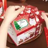 Pegatina navideña transfronteriza, pegatina selladora para embalaje de caja de regalo, decoración de regalo navideño escrita a mano, etiqueta adhesiva
