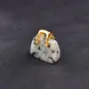 Ágata Natural Jade Cristal Piedra Cruda Mini Bolsita de Mano Decoración Pieza de Tallado DIY Adorno Pequeño Regalo Transfronterizo