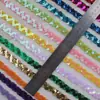 Encaje Trenzado con Borde en S de Lentejuelas Ropa Hecha a Mano Ropa para Muñecas Cuello Costura Láser Accesorios DIY Borde Ondulado