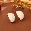 Pendientes de Plataforma con Forma de Gota de Aceite Color Macarrón Verano Dopamina Fresco Dulce Moda Pendientes Estilo Chica Dulce Accesorios