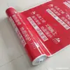 Película protetora de piso personalizada para decoração de casa, tecido não tecido com algodão, tecido de PVC trançado e tapete protetor para piso.
